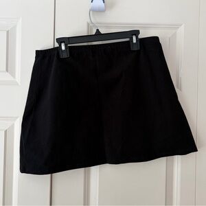 Cotton On Black Mini Skirt Size Medium